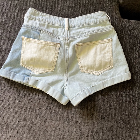 Pacsun patchwork denim shorts - Picture 2 of 3